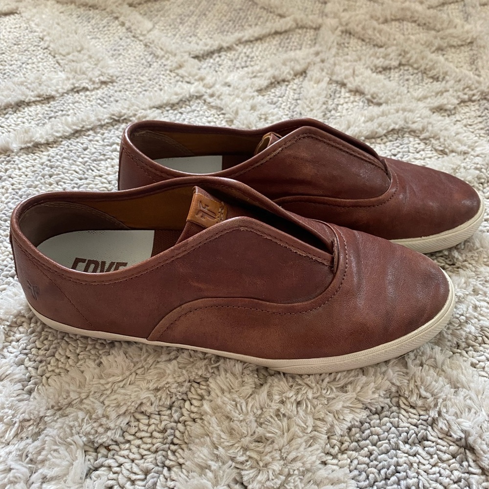 Frye slip ons